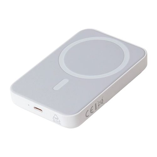 Batterie externe sans fil en ABS recyclé - image 4